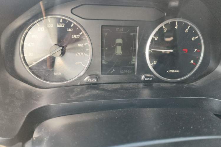 Used Chery Tiggo 8 2019 1.5 TCI Manual Elite Model Odometer Close Up