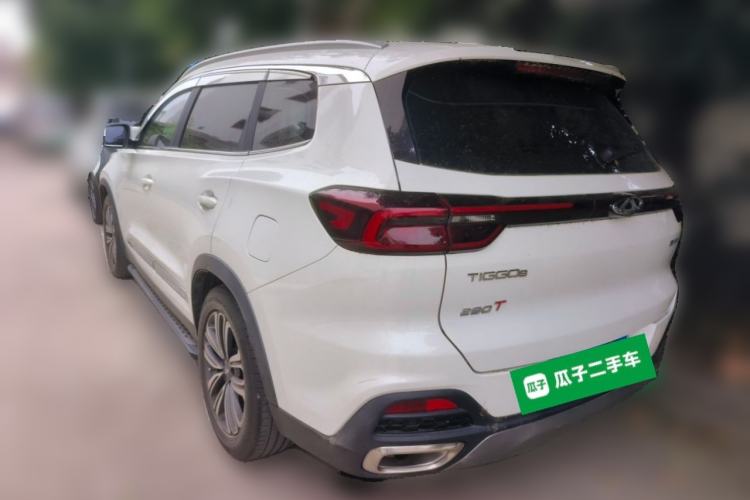 Used Chery Tiggo 8 2019 1.6 TGDI Automatic Luxury Model Rear Left 45 Deg