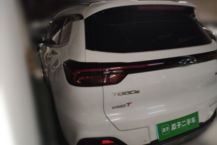 Used Chery Tiggo 8 2019 1.6 TGDI Automatic Luxury Model Rear Left 45 Deg
