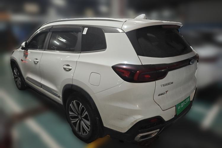 Used Chery Tiggo 8 2019 1.6 TGDI Automatic Prestige Model Rear Left 45 Deg