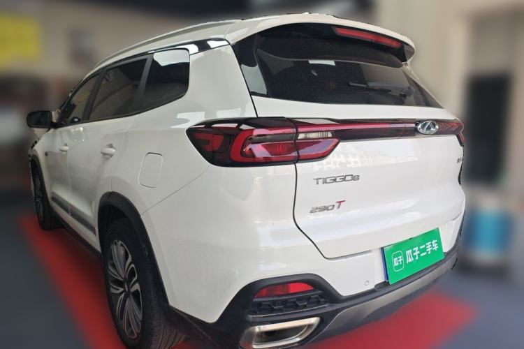 Used Chery Tiggo 8 2019 1.6 TGDI Automatic Elite Model Rear Left 45 Deg