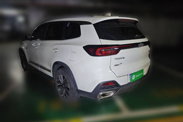 Used Chery Tiggo 8 2019 1.6 TGDI Automatic Luxury Model Rear Left 45 Deg