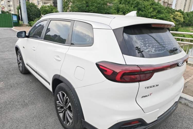 Used Chery Tiggo 8 2019 1.6 TGDI Automatic Elite Model Rear Left 45 Deg