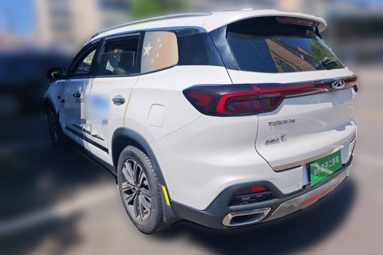 Used Chery Tiggo 8 2019 1.6 TGDI Automatic Elite Model Rear Left 45 Deg