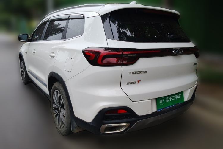 Used Chery Tiggo 8 2019 1.6 TGDI Automatic Luxury Model Rear Left 45 Deg
