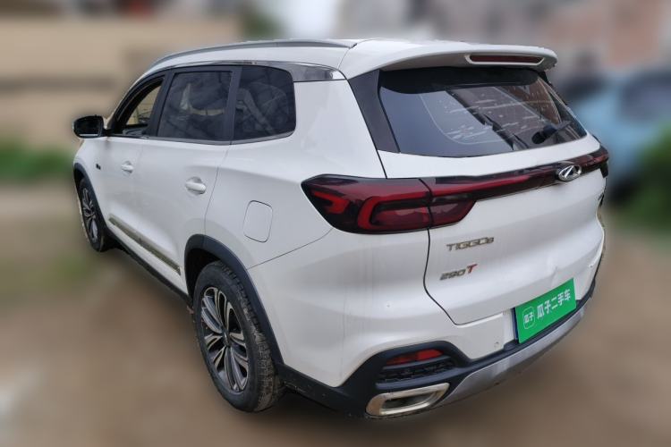 Used Chery Tiggo 8 2019 1.6 TGDI Automatic Luxury Model Rear Left 45 Deg