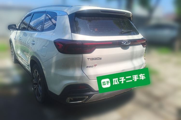Used Chery Tiggo 8 2019 1.6 TGDI Automatic Elite Model Rear Left 45 Deg