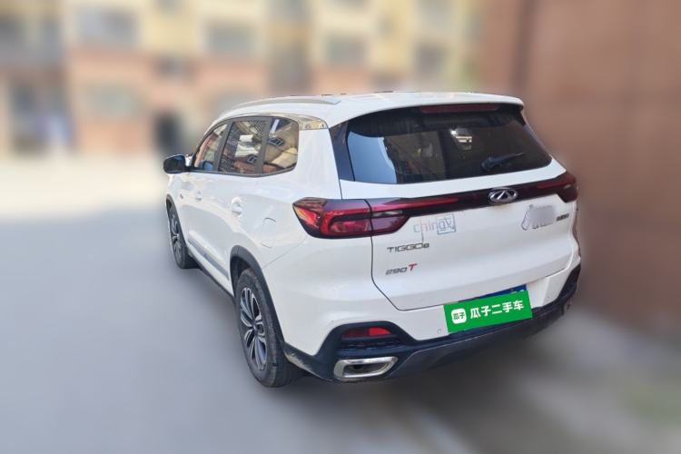 Used Chery Tiggo 8 2019 1.6 TGDI Automatic Elite Model Rear Left 45 Deg