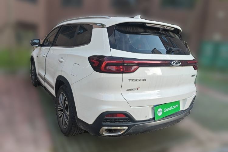 Used Chery Tiggo 8 2019 1.6 TGDI Automatic Luxury Model Rear Left 45 Deg