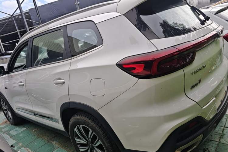 Used Chery Tiggo 8 2019 1.6 TGDI Automatic Luxury Model Rear Left 45 Deg