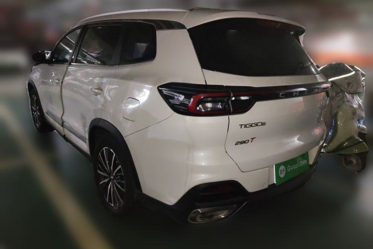 Used Chery Tiggo 8 2019 1.6 TGDI Automatic Elite Model Rear Left 45 Deg