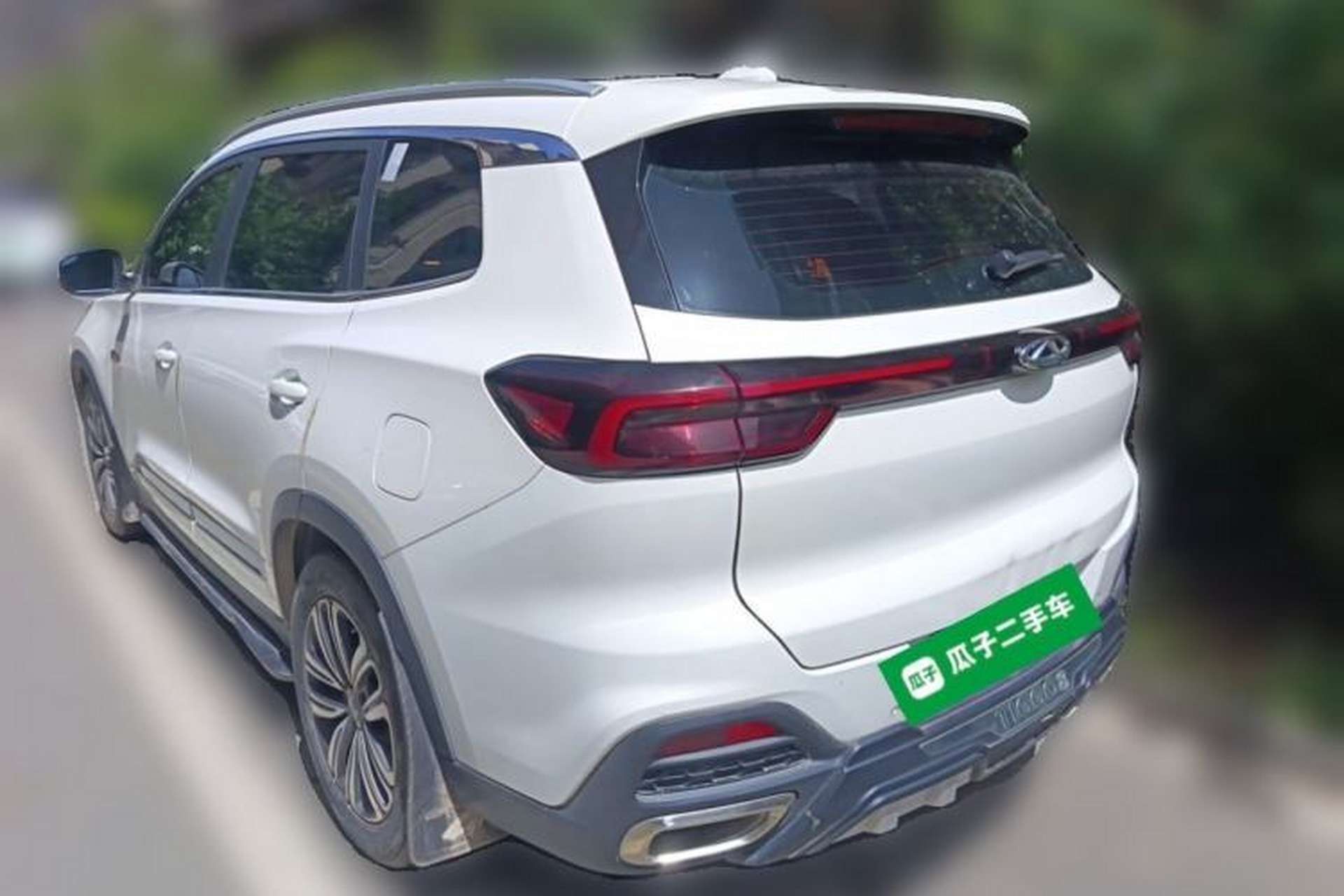 Used Chery Tiggo 8 2019 1.6 TGDI Automatic Elite Model Rear Left 45 Deg