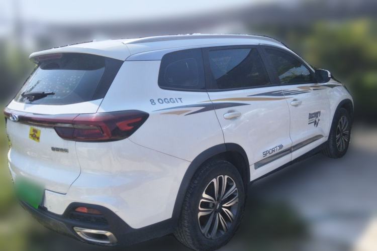 Used Chery Tiggo 8 2019 1.6 TGDI Automatic Elite Model Rear Right 45 Deg