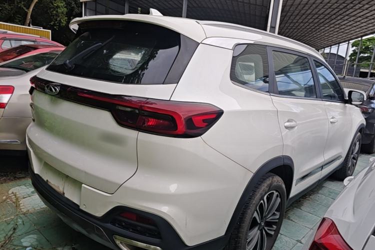 Used Chery Tiggo 8 2019 1.6 TGDI Automatic Luxury Model Rear Right 45 Deg