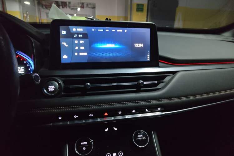 Used Chery Tiggo 8 2020 Facelifted Version 290TGDI Automatic Elite Edition Audio And AC Panel