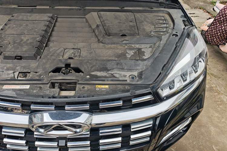 Used Chery Tiggo 8 2020 Revised Version 290TGDI Automatic Luxury Edition Engine Bay Left