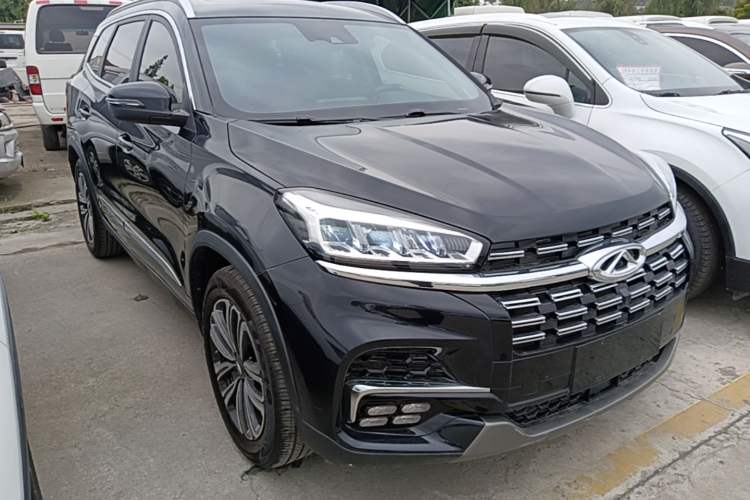 Used Chery Tiggo 8 2020 Revised Version 290TGDI Automatic Luxury Edition Front Right 45 Deg