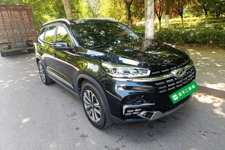 Used Chery Tiggo 8 2020 Revised Version 290TGDI Automatic Luxury Edition Front Right 45 Deg