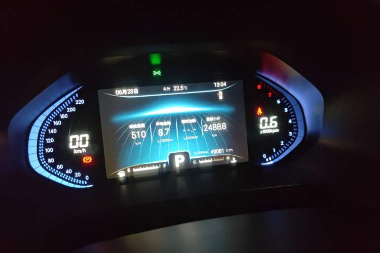 Used Chery Tiggo 8 2020 Facelifted Version 290TGDI Automatic Elite Edition Instrument Cluster