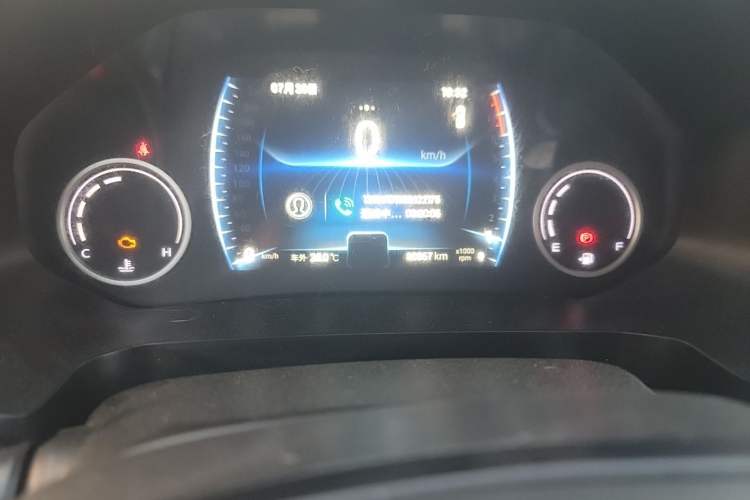 Used Chery Tiggo 8 2020 1.5 TCI Manual Special Edition 7-Seater Odometer Close Up