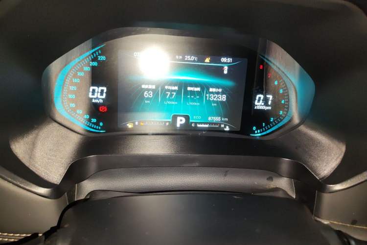 Used Chery Tiggo 8 2020 290TGDI Automatic Elite Edition Odometer Close Up