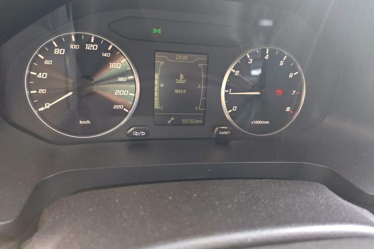 Used Chery Tiggo 8 2020 1.5 TCI Manual Special Edition 5 Seats Odometer Close Up