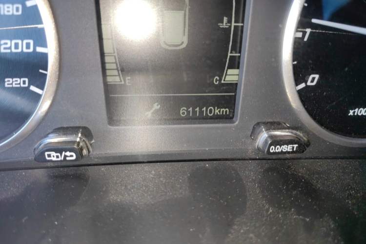 Used Chery Tiggo 8 2020 1.5 TCI Manual Special Edition 7-Seater Odometer Close Up