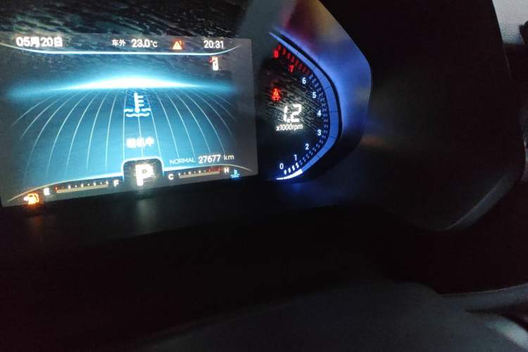 Used Chery Tiggo 8 2020 Facelifted Version 290TGDI Automatic Elite Edition Odometer Close Up