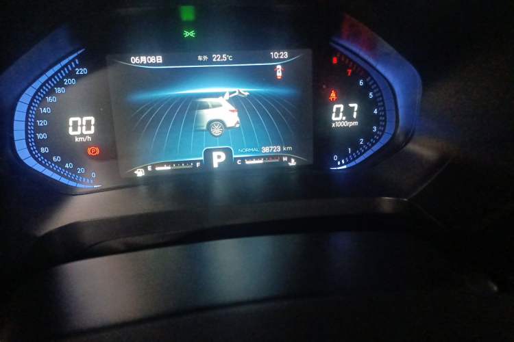 Used Chery Tiggo 8 2020 Facelifted Version 290TGDI Automatic Elite Edition Odometer Close Up