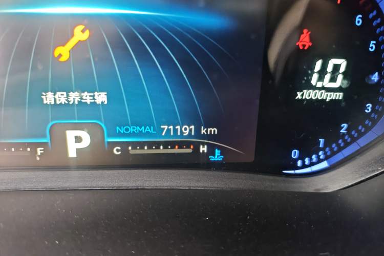 Used Chery Tiggo 8 2020 Revised Version 290TGDI Automatic Luxury Edition Odometer Close Up