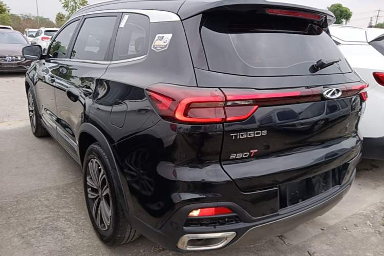 Used Chery Tiggo 8 2020 Revised Version 290TGDI Automatic Luxury Edition Rear Left 45 Deg