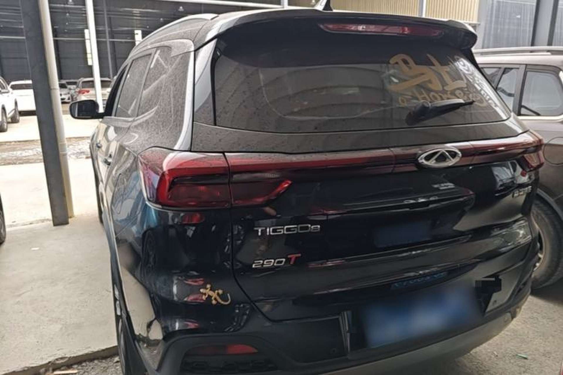 Used Chery Tiggo 8 2020 290TGDI Automatic Luxury Edition Rear Left 45 Deg