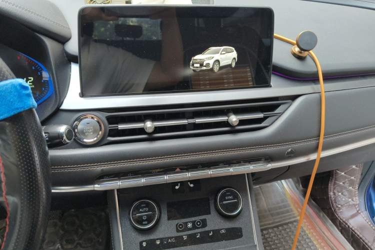 Used Chery Tiggo 8 2020 Facelifted Version 290TGDI Automatic Elite Edition Audio And AC Panel
