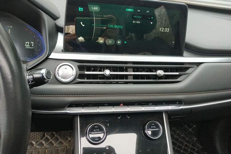 Used Chery Tiggo 8 2020 Facelifted Version 290TGDI Automatic Elite Edition Audio And AC Panel