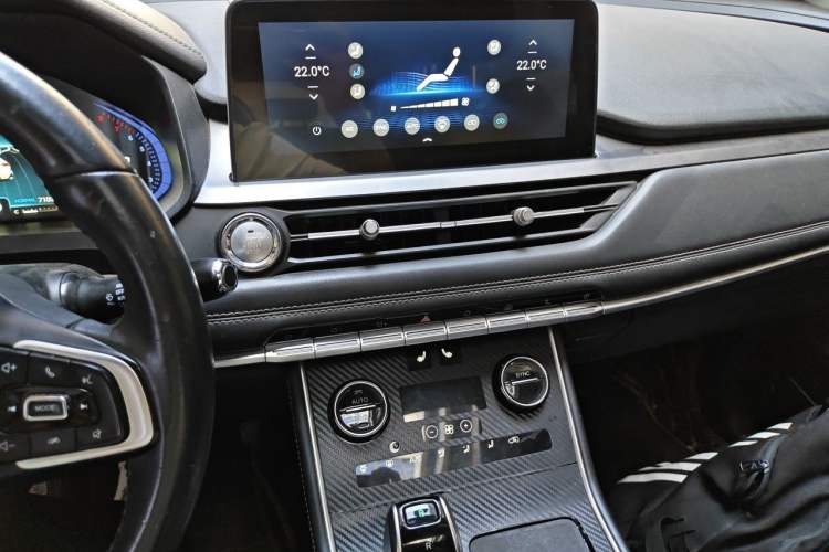 Used Chery Tiggo 8 2020 Facelifted Version 290TGDI Automatic Elite Edition Audio And AC Panel