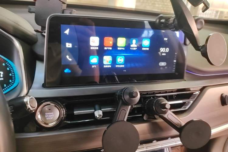 Used Chery Tiggo 8 2020 290TGDI Automatic Luxury Edition Audio And AC Panel