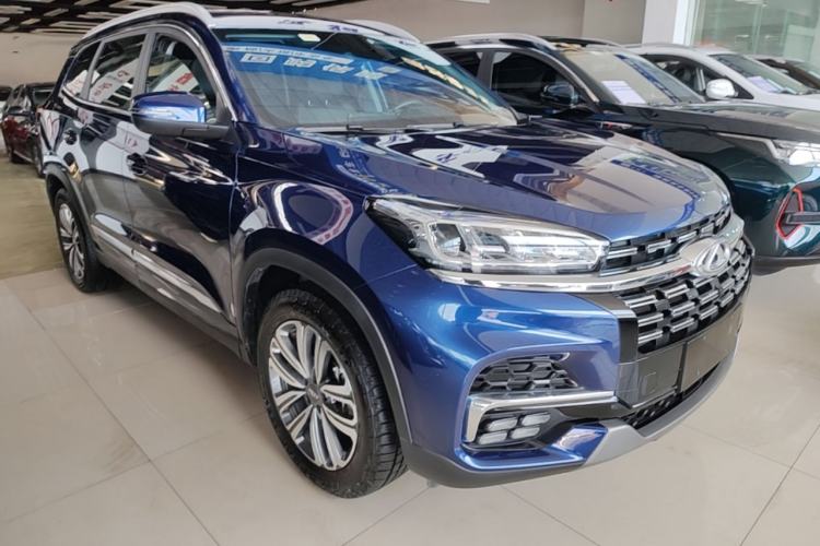 Used Chery Tiggo 8 2020 Revised Version 290TGDI Automatic Luxury Edition Front Right 45 Deg