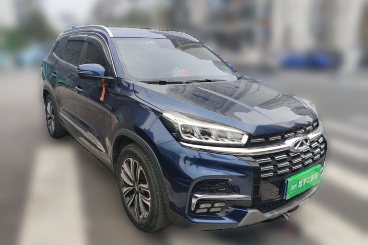 Used Chery Tiggo 8 2020 Revised Version 290TGDI Automatic Luxury Edition Front Right 45 Deg