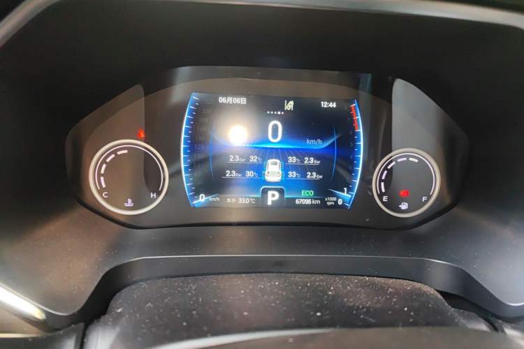 Used Chery Tiggo 8 2020 290TGDI Automatic Luxury Edition Big Six-Seater Instrument Cluster