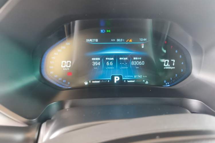 Used Chery Tiggo 8 2020 Facelifted Version 290TGDI Automatic Elite Edition Instrument Cluster