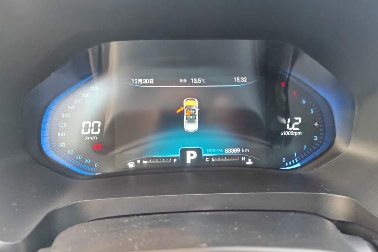 Used Chery Tiggo 8 2020 Facelifted Version 290TGDI Automatic Elite Edition Instrument Cluster