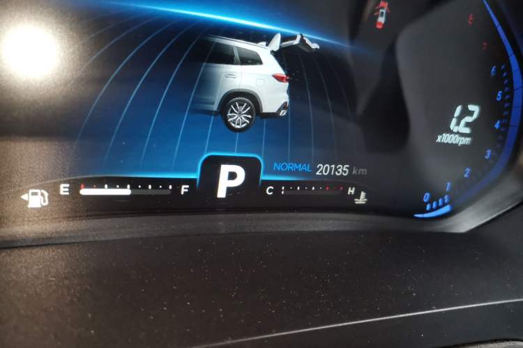Used Chery Tiggo 8 2020 290TGDI Automatic Elite Edition Odometer Close Up