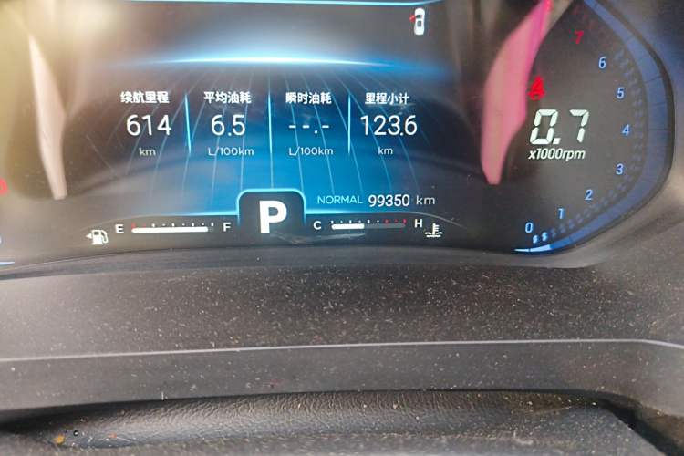 Used Chery Tiggo 8 2020 Facelifted Version 290TGDI Automatic Elite Edition Odometer Close Up