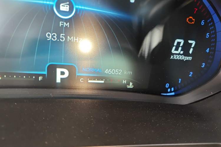 Used Chery Tiggo 8 2020 290TGDI Automatic Elite Edition Odometer Close Up