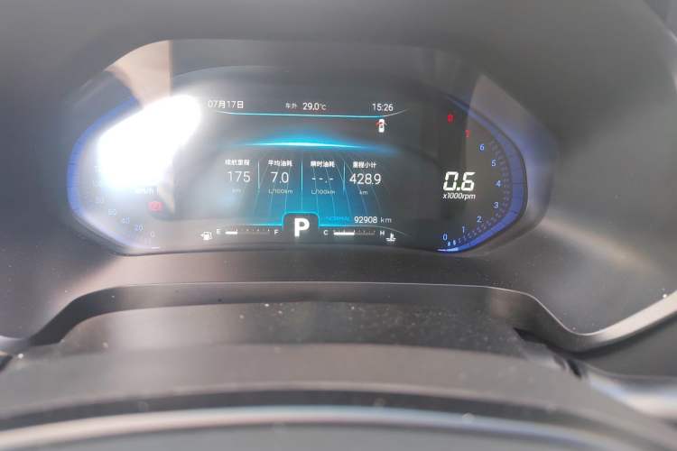 Used Chery Tiggo 8 2020 Facelifted Version 290TGDI Automatic Elite Edition Odometer Close Up