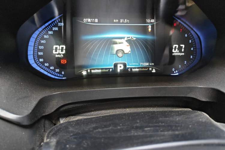 Used Chery Tiggo 8 2020 Facelifted Version 290TGDI Automatic Elite Edition Odometer Close Up