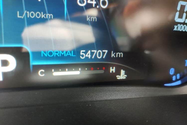 Used Chery Tiggo 8 2020 Facelifted Version 290TGDI Automatic Elite Edition Odometer Close Up