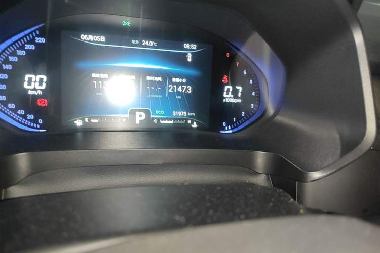 Used Chery Tiggo 8 2020 290TGDI Automatic Elite Edition Odometer Close Up