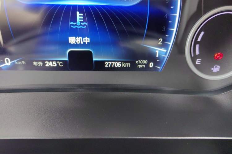 Used Chery Tiggo 8 2020 230TCI Manual Elite Edition Odometer Close Up