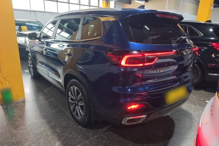 Used Chery Tiggo 8 2020 Revised Version 290TGDI Automatic Luxury Edition Rear Left 45 Deg